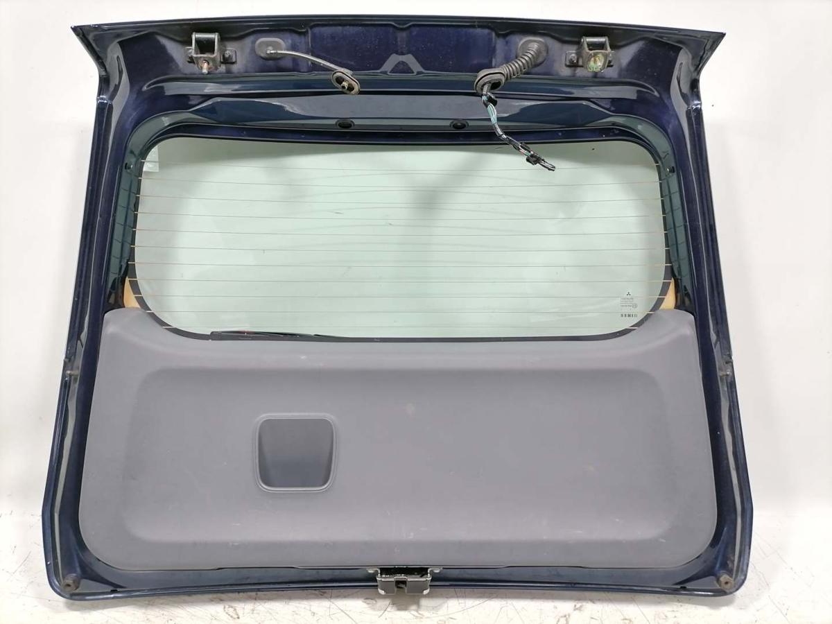 Mitsubishi Colt Z30 original Heckklappe mit Heckscheibe T43 Blau 5-T&uuml;rer Bj.2005